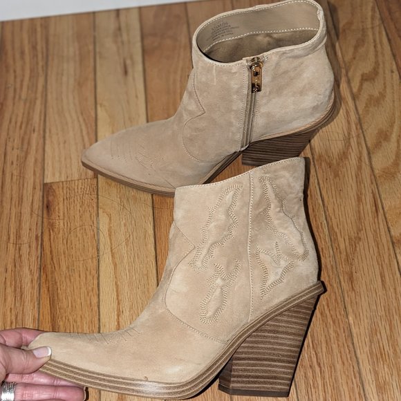 Jessica Simpson Womens Lesia Zipper Ankle Booties - Picture 1 of 8